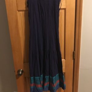WORN ONCE- French connection maxi dress.
